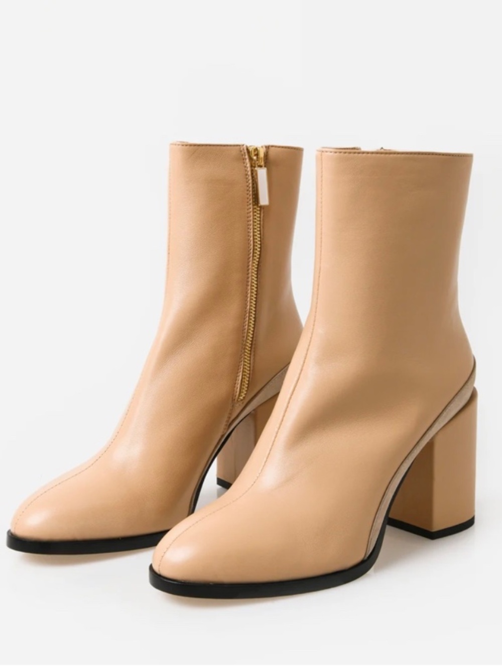 Dear Frances Classic Beige Mid-Calf Women’s Boot size 36